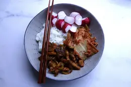 Korean gochujang pork